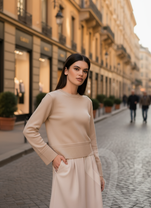MAGENTA PULLOVER