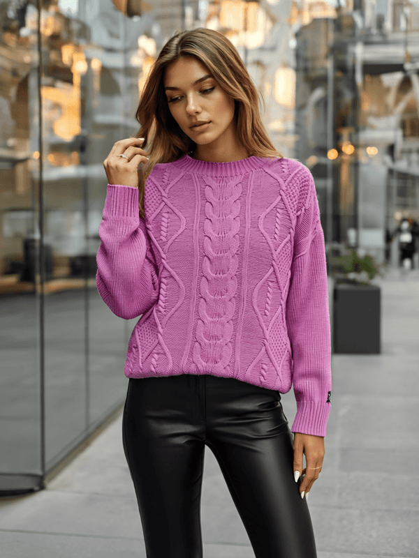 MAGENTA PULÓVER-0