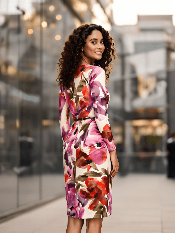 MAGENTA ŠATY-1
